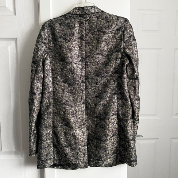 Forte.Forte Silver Jacquard Blazer, size "I", fits like an XS - Picture 6 of 8